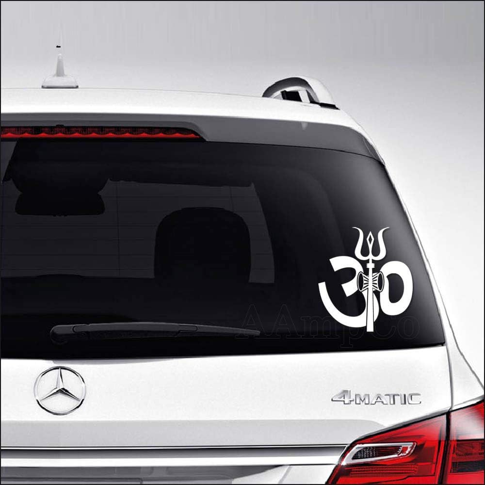 Aampco Decals Lord Shiva Aum Om Yoga Car Truck Motorcycle