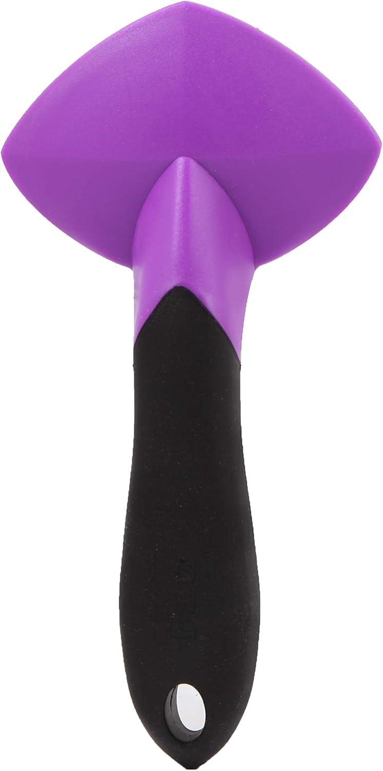 HARTZ, Groomer's Best Small Slicker Brush for Cats and Small Dogs, Black/Violet, 1 Count : Pet Brushes : Pet Supplies