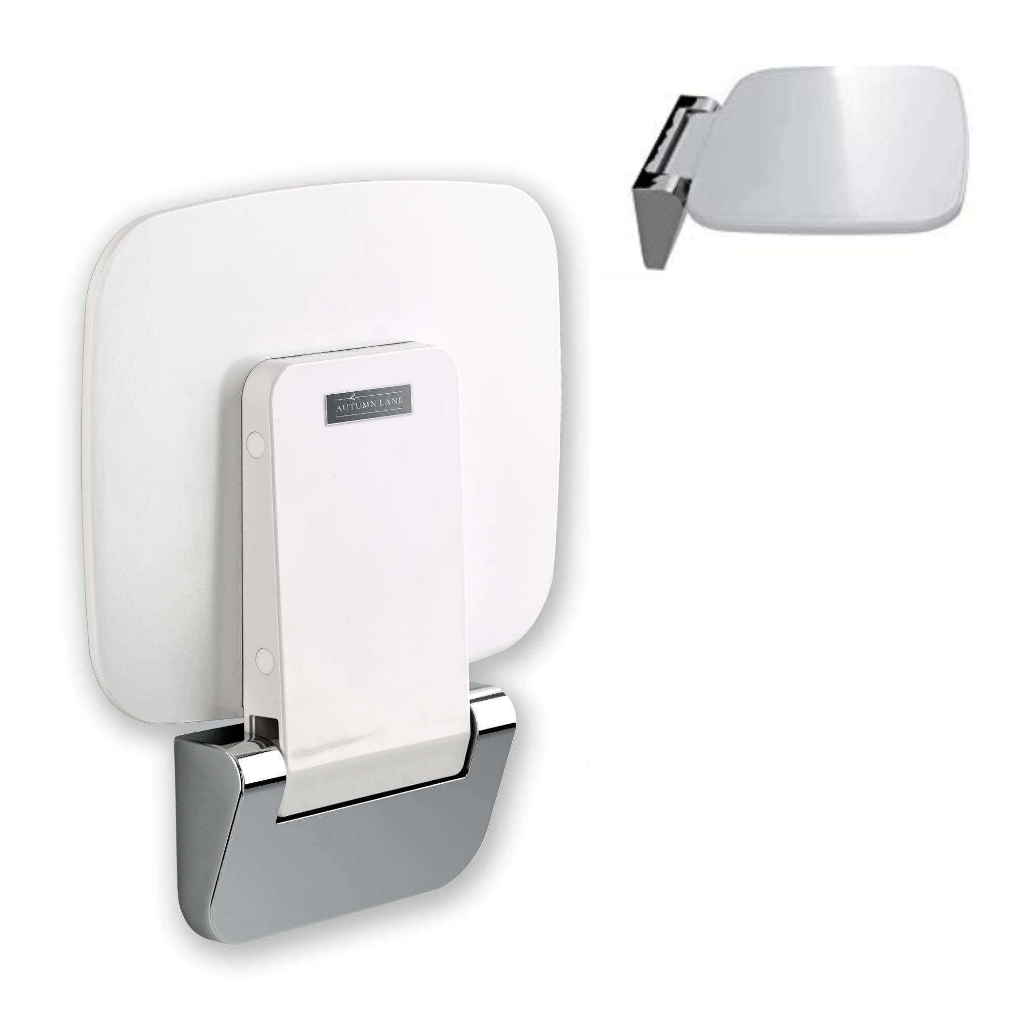 Buy AUTUMN LANE Folding Shower Seat Wall Mounted Up to 350lbs, Secure
