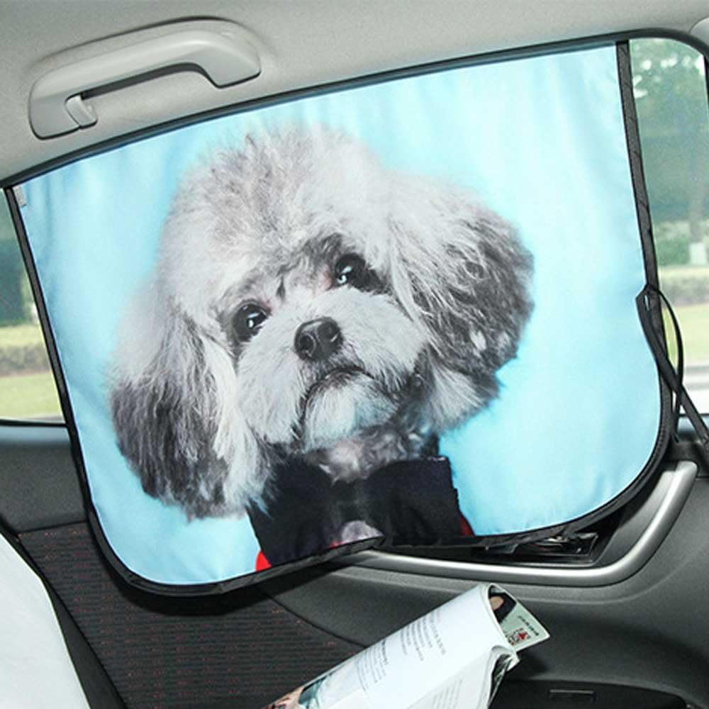 Car Window Shade for Side and Rear Window - Protect Your Baby and Kids in The Back Seat from Sun Glare and Heat