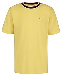 Tommy Hilfiger Boys' Short Sleeve Ringer Crew Neck