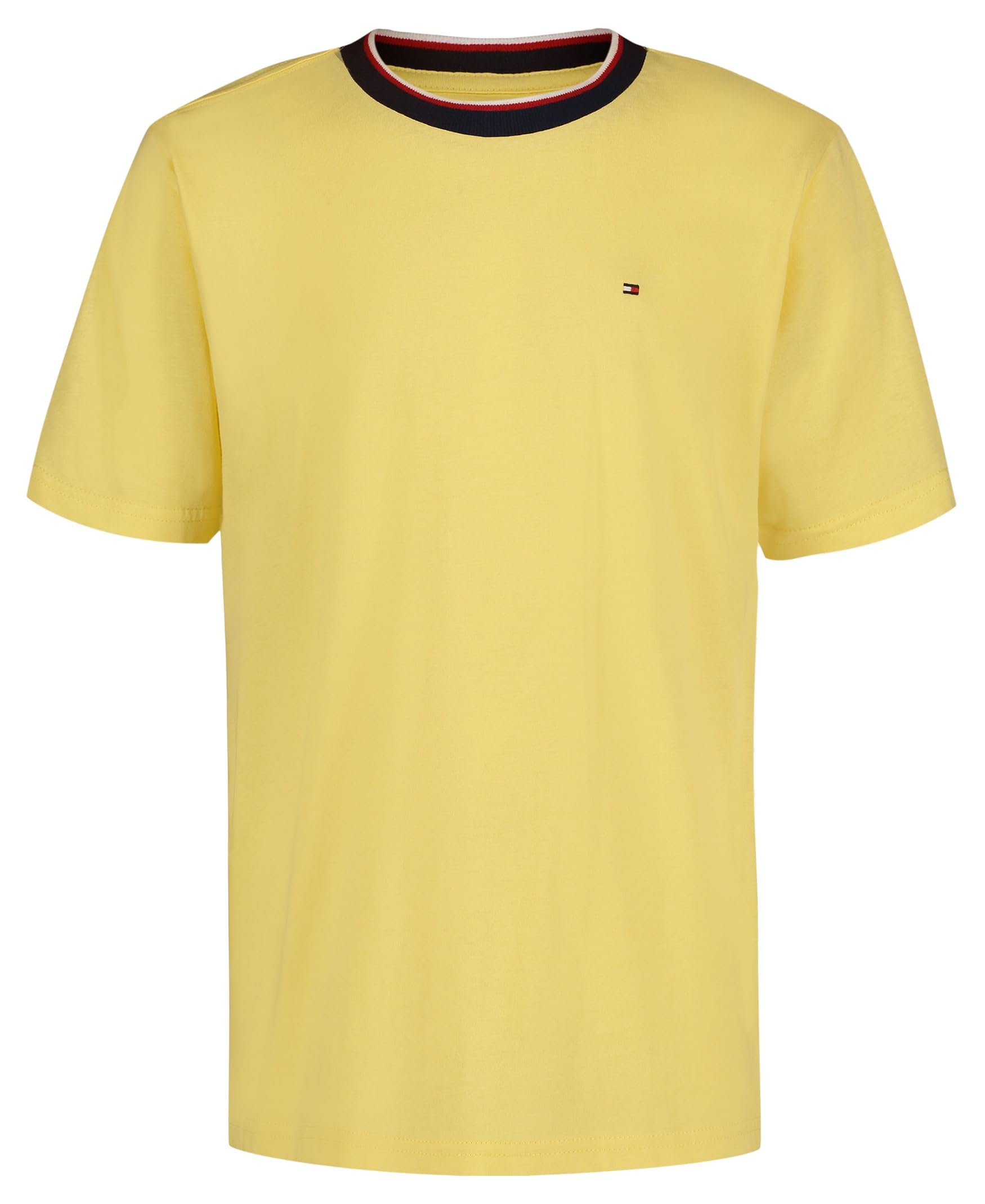 Tommy Hilfiger Boys' Short Sleeve Ringer Crew Neck