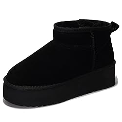 Project Cloud 100% Genuine Leather Ankle Boots for