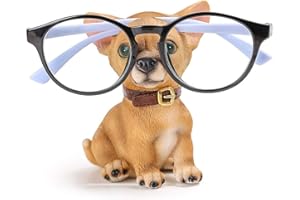 WAWICE Fun Eyeglass Holder Display Stands - Home Office Decorative Glasses Accessories (Chihuahua)