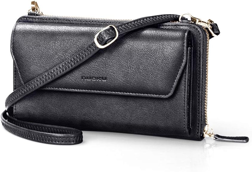 Women's Bags Nuoku Small Crossbody Purse - Vegan Leather Multi-Pocket Bag With Card Slots For Women Small Phone Purse Women