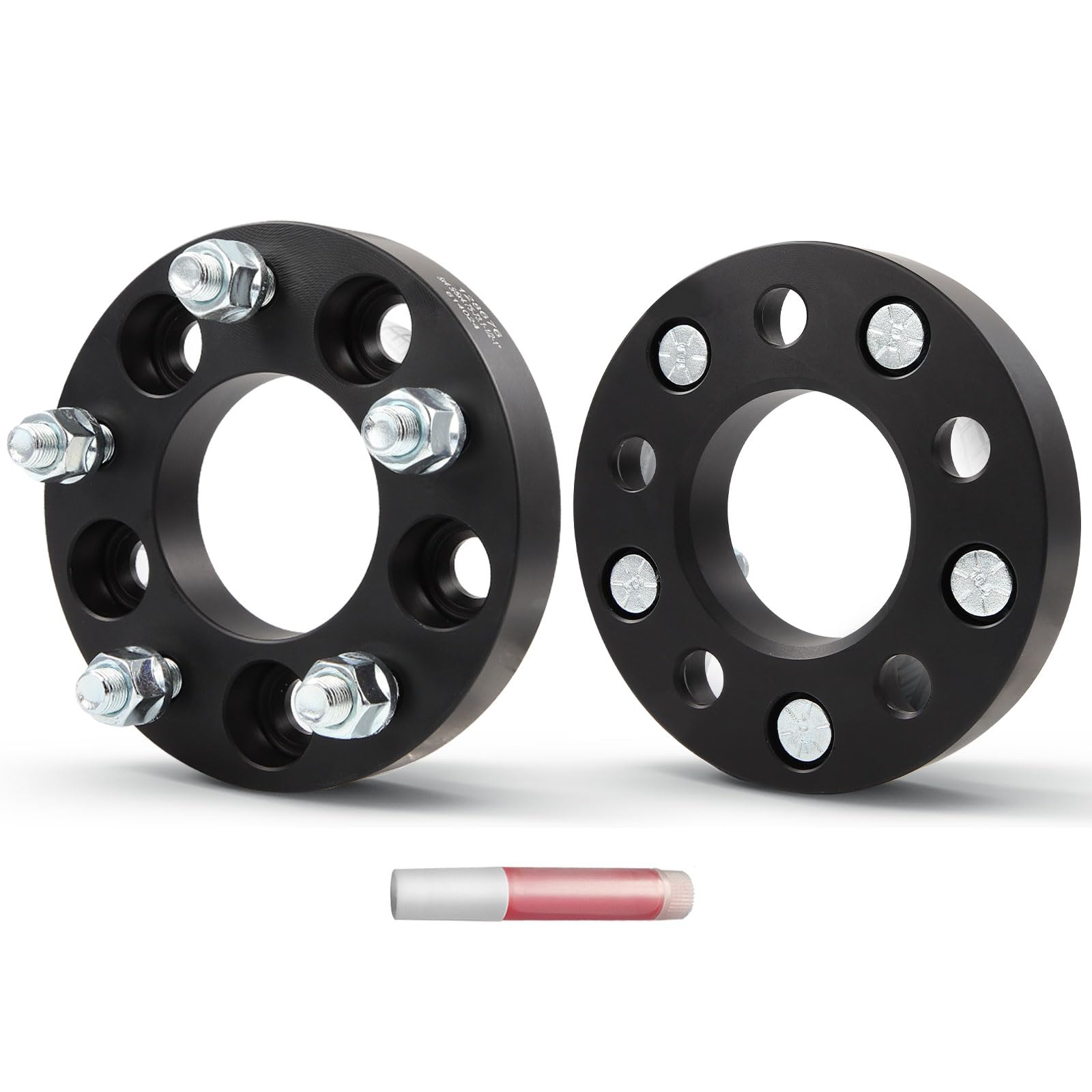 Photo 1 of OCPTY 5x4.5 to 5x4.75 Wheel Adapters for Cherokee for Crown Victoria for Dakota for Edge for Explorer 1 inch 1/2 Studs 73.1mm Hub Bore Forged Wheel Adapters 5 lug 2PCS