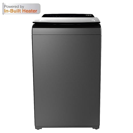 Whirlpool 6.5 Kg 4 Star Fully-Automatic Top Loading Washing Machine with In-Built Heater (STAINWASH PRO H 6.5, Shiny Grey)