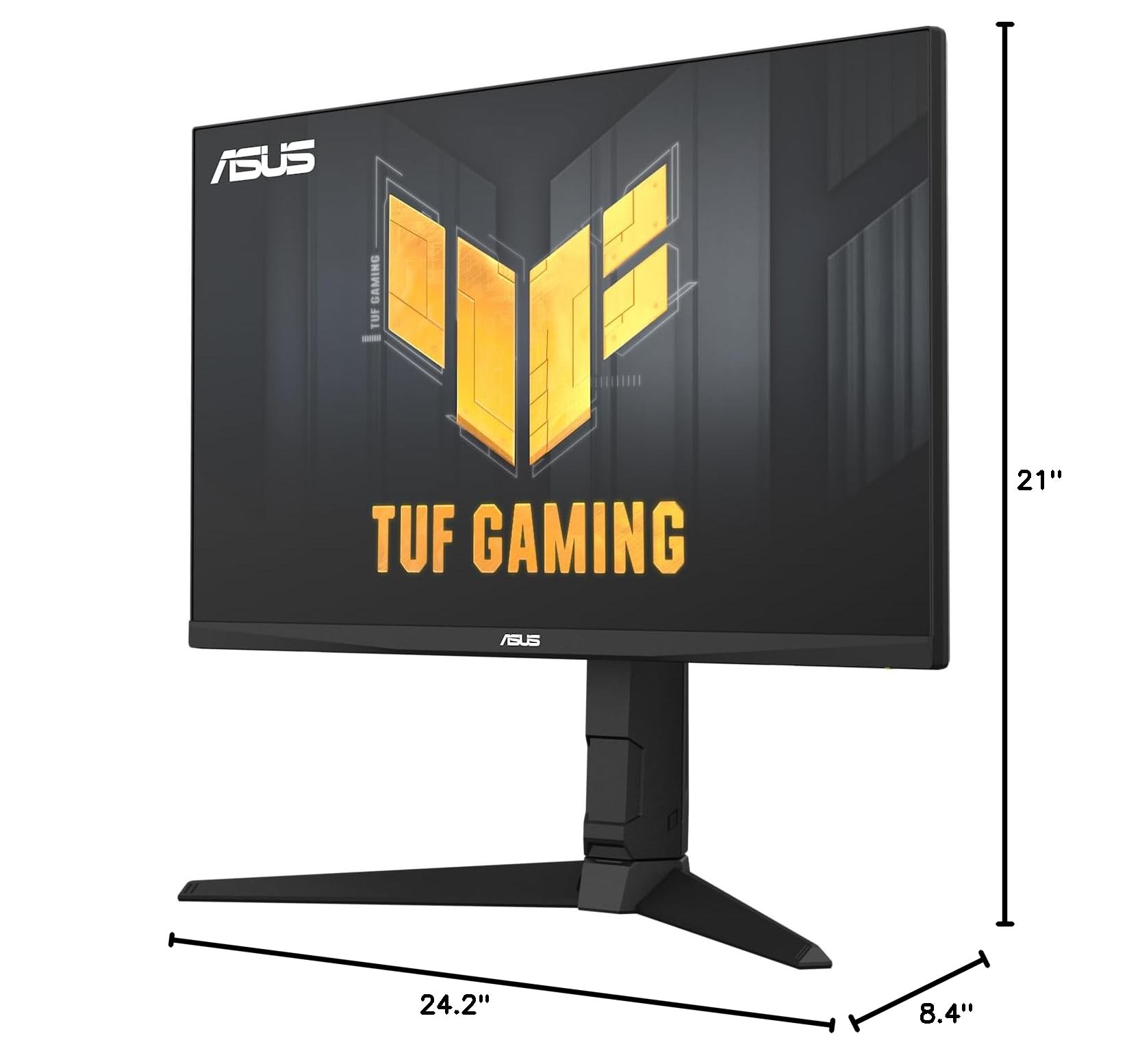 ASUS TUF Gaming 27” 1440P Gaming Monitor (VG27AQML1A) - QHD (2560 x 1440), 260Hz, 1ms, Fast IPS, Extreme Low Motion Blur Sync, G-SYNC compatible, FreeSync Premium, Variable Overdrive, DisplayHDR 40