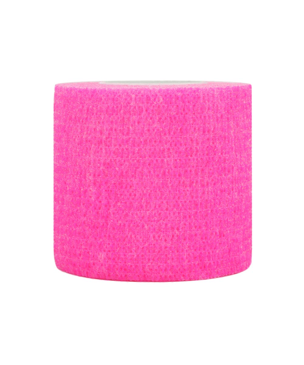 Risscly Pink 5cm cohesive Bandages Adhesive Bandage Vet wrap Medical Tape Sticky Bandage 6 Rolls