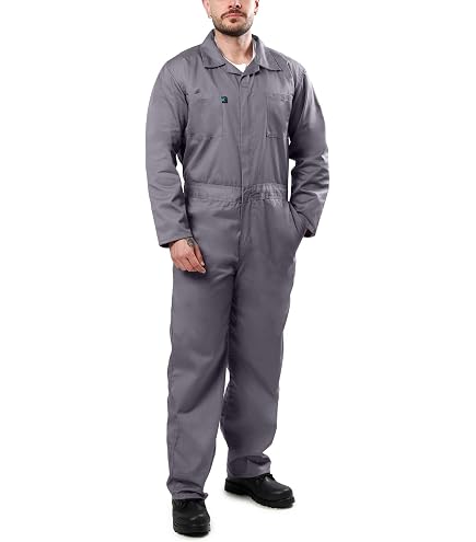 Amazon.com: TopTie Men's Long Sleeve Action Back Coverall with