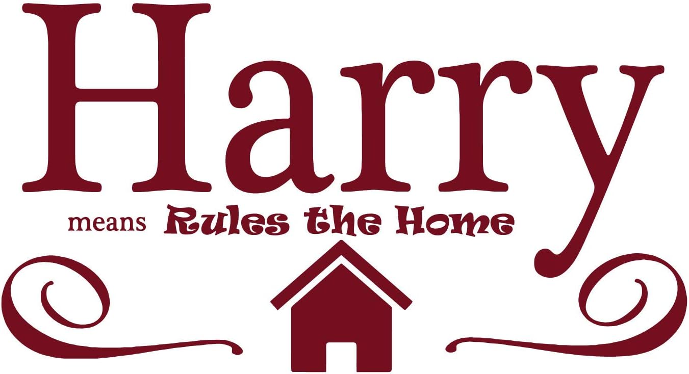 Harry A Boys Name Wall Decal is a Vinyl Wall Decal