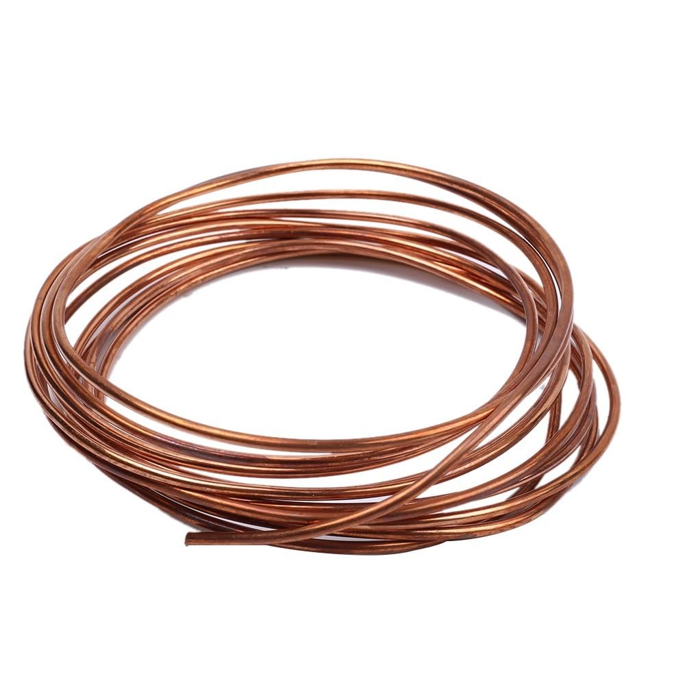 Enameled Copper Wire, Ø 0.9-4mm Winding Wire Coil Jewelry Wire With Thermal Conductivity for DIY Transformers Inductors