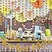 Gold Glittery Taco Bout A Party Banner and Gold Circle Dots Garland (25Pcs Circle Dots),for Bachelorette Wedding Mexican Fiesta Theme Party Decorations