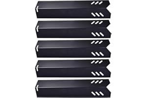 Votenli P9159A (5-Pack) 15" Porcelain Steel Heat Plate for Uniflame GBC1059WB, GBC1059WB-C, GBC1059WE-C, GBC1069WB-C, GBC1143W-C,Backyard GBC1462W-C, GBC1555W-C, GBC1562W-C,GBC1460W, GBC1461W