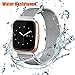 Ouwegaga Bands for Fitbit Versa Replacment Bands Metal Fitbit Versa Smartwatch Bracelet Milanese Loop Stainless Steel Straps for Men Women Small Silver