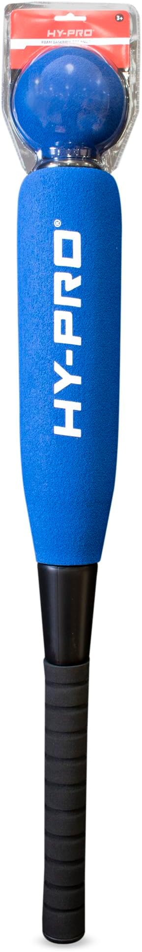 Hy-Pro Foam Baseball Bat and Ball Set Blue 24 Inch Soft Touch