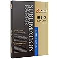A-SUB Sublimation Paper 8.5x14 Inches 110 Sheets ONLY Compatible with Sublimation Printer and Sublimation Ink 125g