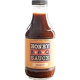 Savannah Bee Honey BBQ Sauce - Honey Sweetness - Rich and Flavorful - Ideal for Grilling and Barbecues (Sweet)