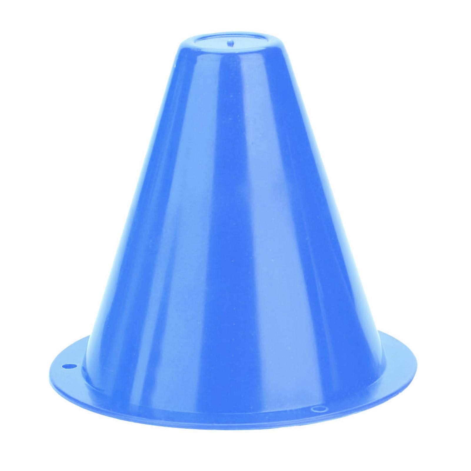 Alomejor Sports Training Cones 10 Pack - Agility Markers for Kids Adults Football Soccer Speed Training Home Gym Equipment Blue