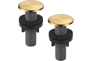 ARCORA Kitchen Sink Hole Cover: 2PCS Premium Faucet Hole Plate Stopper Plug, Countertop Extra Hole Plastic Cap for Soap Dispe