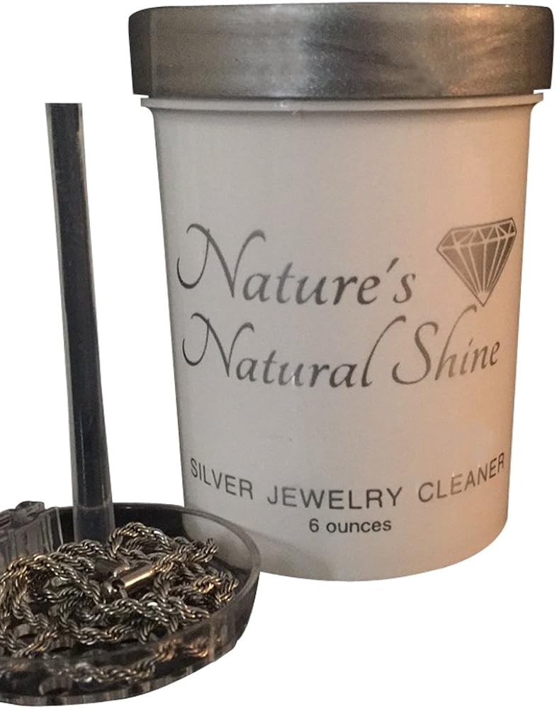 Nature's Natural Shine Silver Jewelry Cleaner Silver