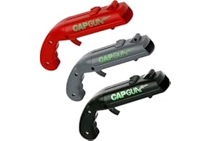 3PCs Cap Gun Bottle Opener, Launcher Shooter Funny Shoots Gun Creative Beer Opener for Drinking Game Family Party Bar Outdoor