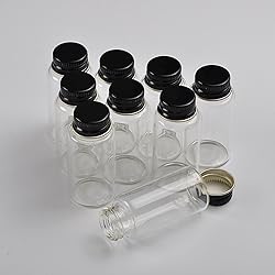 20ML Mini Glass Sealed Bottles With Metal Aluminum