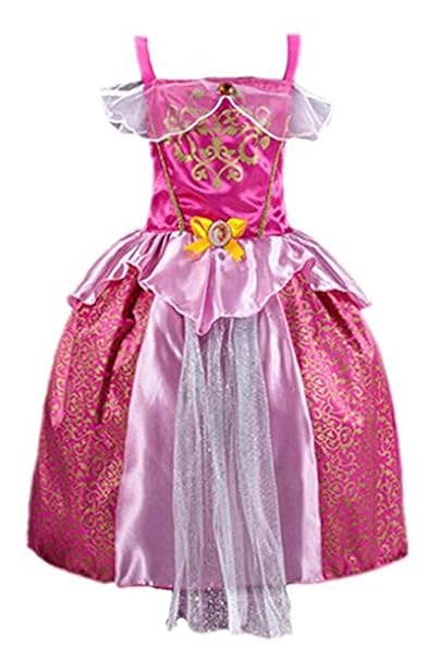 CHICME BEST SHOPPING DEALS Prinzessin Kleid Grimms Märchen Kostüm Cosplay Mädchen Halloween Kostüm