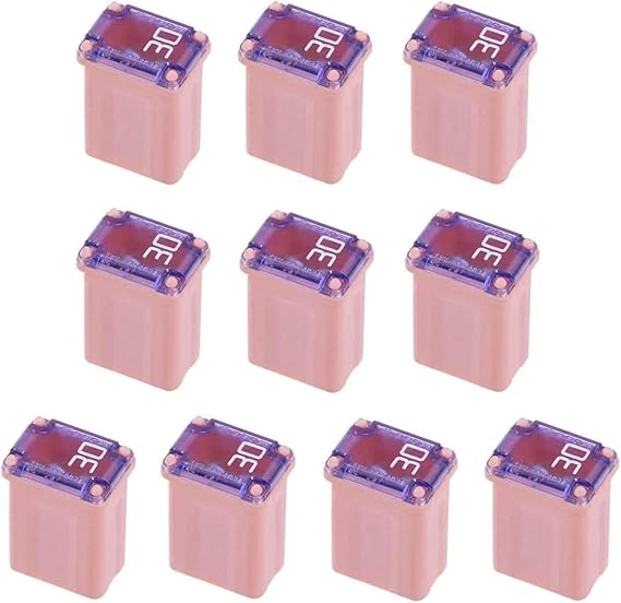 10 Pack Micro Cartridge Fuses 30 amp micro fuse FMM Mcase