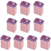 10 Pack 608830 30 Amp Micro Cartridge Fuses Micro Fuse FMM Mcase Micro Female Fuses