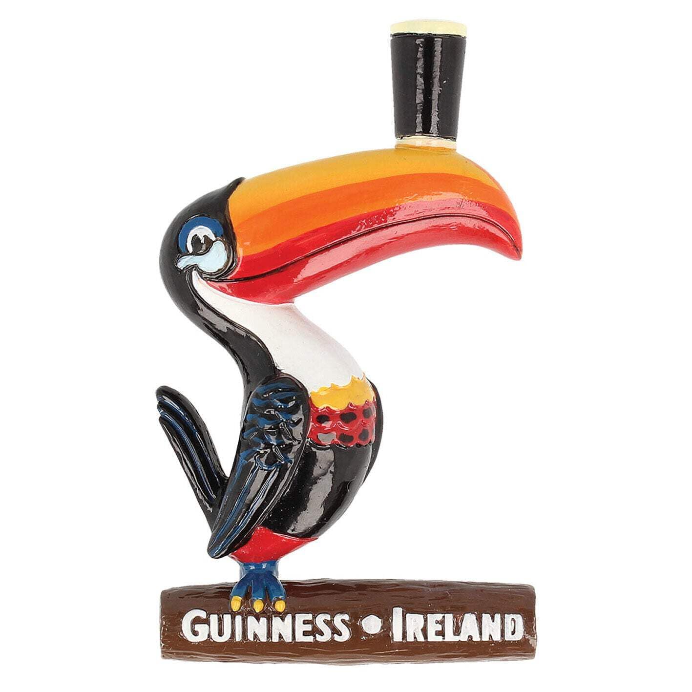 Guinness Official Merchandise 3D Designed Toucan Resin Magnet
