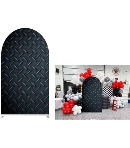 Sesame Street Theme Happy Birthday Party Arch Backdrop Cover