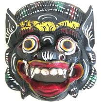 Amazon.com: OMA® Barong Mask Protection Mask Statue Good Luck ...