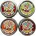 Stache Bomb Stache Wax- Moustache Wax From Maine- Variety Pack