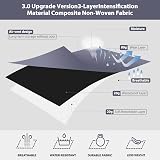 YearningHome 90L Storage Bags 6Pack Large Capacity with Zips view 4