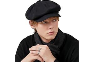GAJAOUS Classic Newsboy Hats, Two Size Newsboy Flat Cap for Men and Women, Fashion Baker boy hat Beret Cap