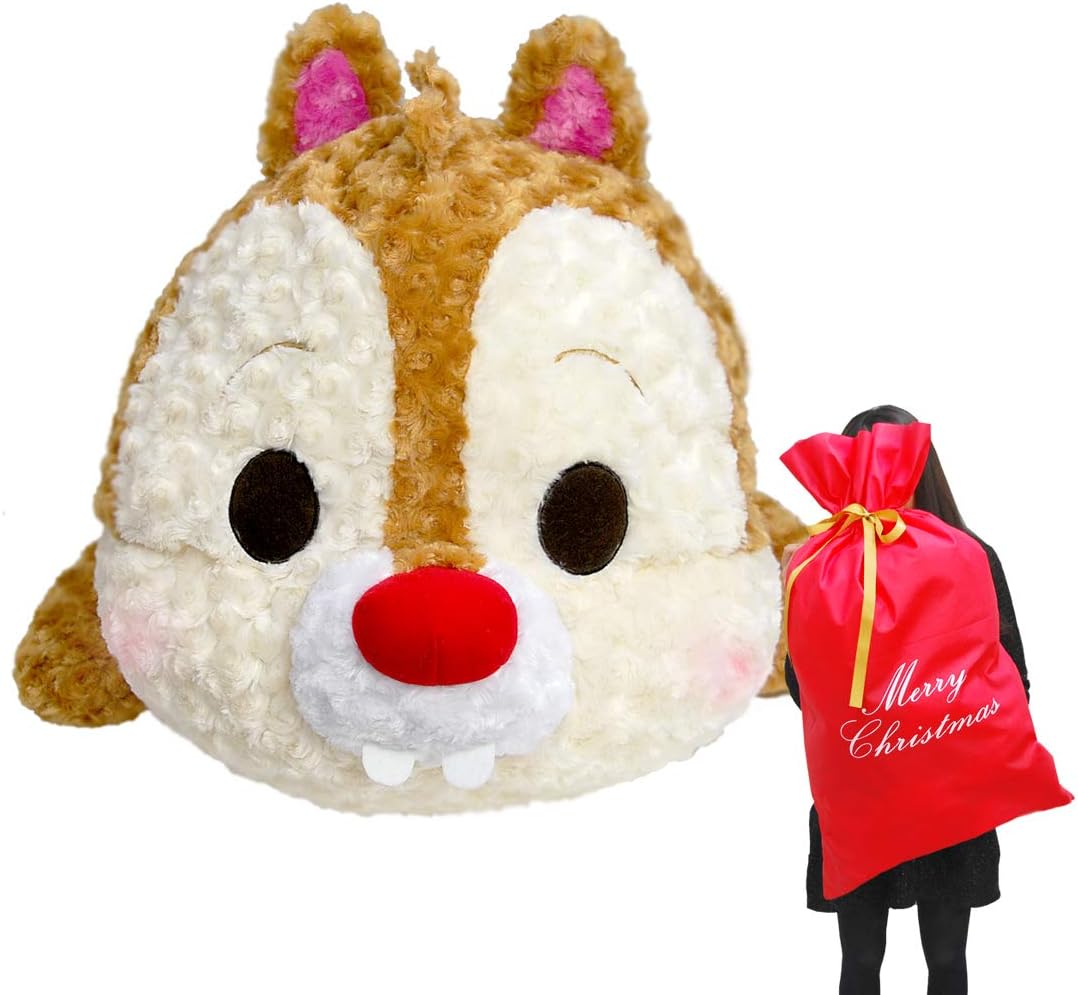 特大 ぬいぐるみ ディズニー デール クリスマスラッピング付 ヌイグルミ 大きい 超特大 抱き枕 くまのプーさん クマ 超特大 大きい Disneyチップとデール 並行輸入品 ぬいぐるみ おもちゃ Amazon