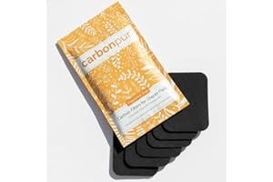 CarbonPur Activated Carbon Diaper Pail Deodorizer, Odor Absorbant Filter, Compatible with Dekor Classic and Plus, Made in USA (6, Dekor Classic+Plus)