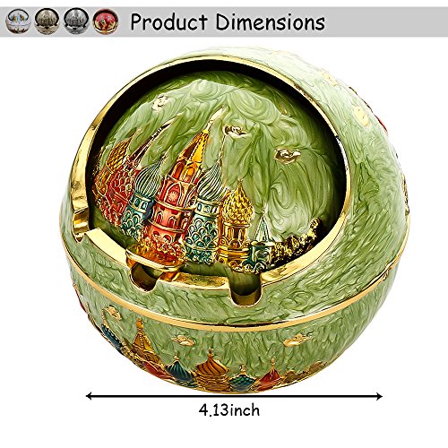 Ashtrays Portable Cigar Ashtray with Lid Ash Tray Smoke Odor Eliminator Cigarette Ashtray Smoke