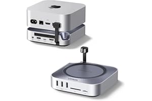 UGREEN Mac mini M4 Dock with 40Gbps NVMe SSD Slot, Docking Station for Laptop Dual Monitor with HDMI (Up to 8K@30Hz), 5 x 10G