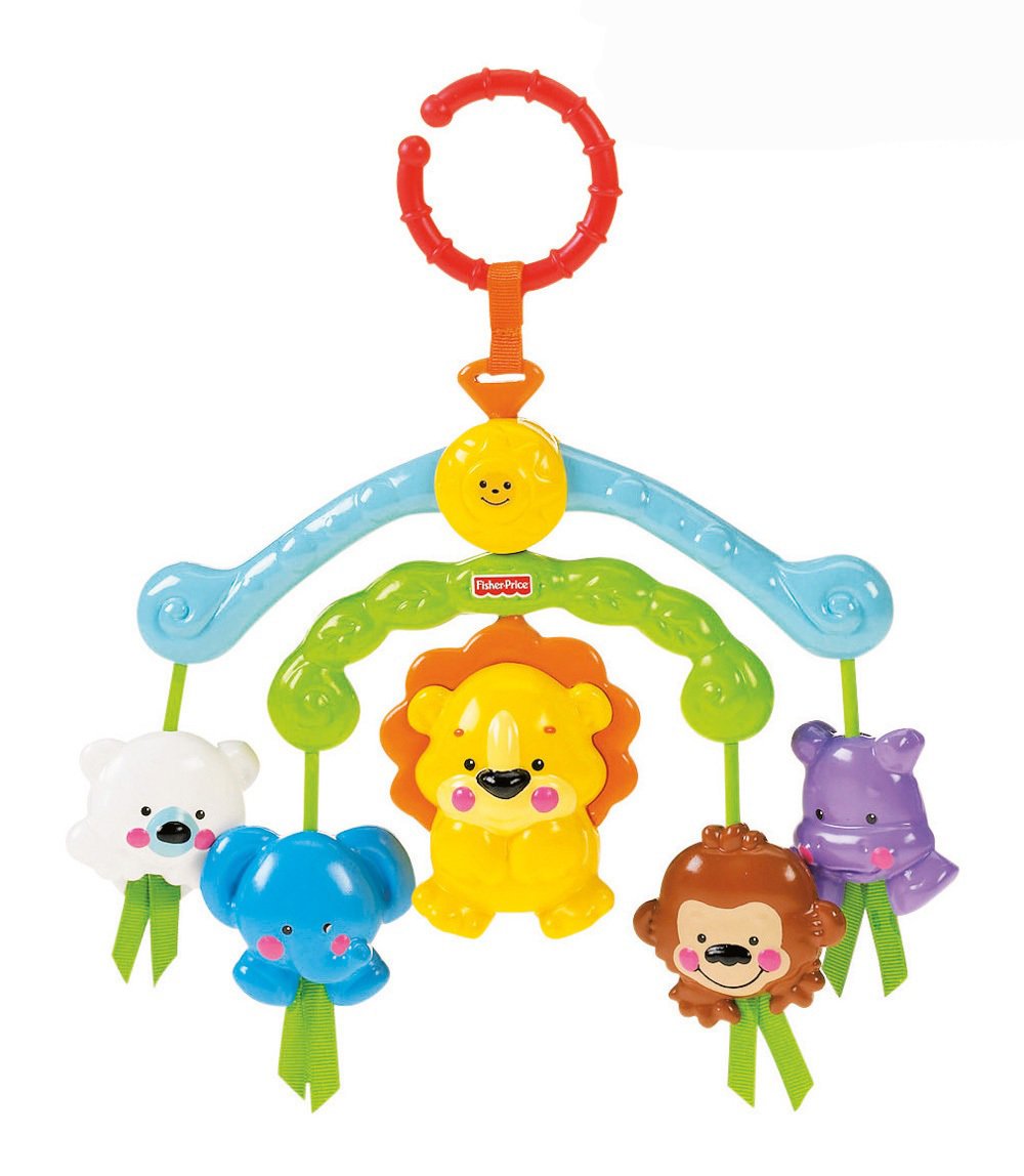 Fisher Price Móvil de paseo Planeta Feliz juguete para bebés Mattel R