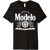 Classic Modelo Logo Graphic Premium T-Shirt Small