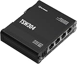 Teltonika TSW304 Gigabit Ethernet Switch 4 Port DIN Rail Mount Industrial view 3