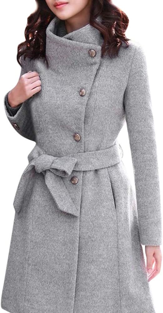 Nuaoxyeu Langer Wintermantel Für Damen – Leichte Produktbild-Vorschau 11