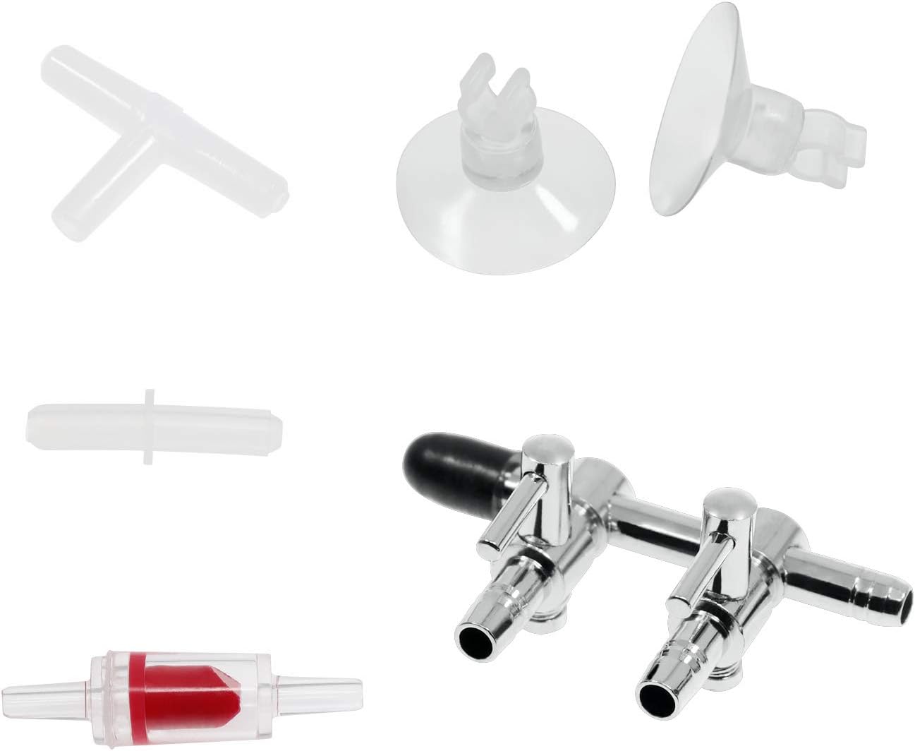 Waycreat 2-Way Aquarium Air Flow Control Lever Valve Distributor Accessories Set including Check Valve - Image 5