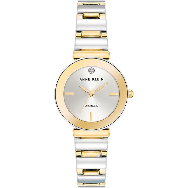 Anne Amazon.com: Anne Klein Women's AK/1414BKGB Diamond-Accented