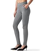 Willit Women's Yoga Dress Pants Skinny Work Slacks Leggings High Waisted Stretch Office Business Casual Pants 27"/28"