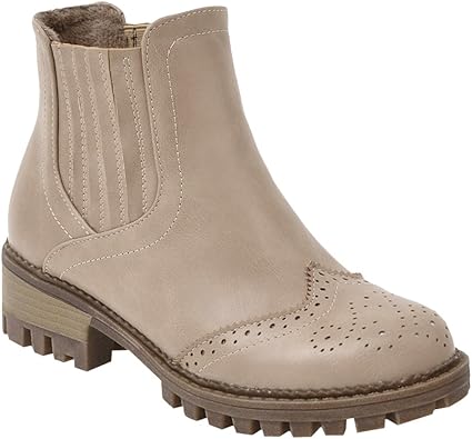 women's chunky heel chelsea boots