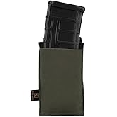 KRYDEX Molle 5.56mm Single/Double/Triple Magazine Pouch Speed Mag Pouches for .223 5.56 Magazine
