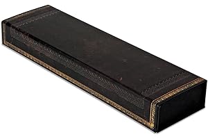 Black Moroccan Pencil Case by Paperblanks (Old Leather Collection)